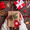 80 Pcs Wooden Christmas Ornaments for Crafts, 8 Styles Unfinished Wood Ornaments With Pens, Gem and Star Stickers, Blank Wood Christmas Tree Ornaments for Kids Adults DIY Craft Xmas Hanging Decoration